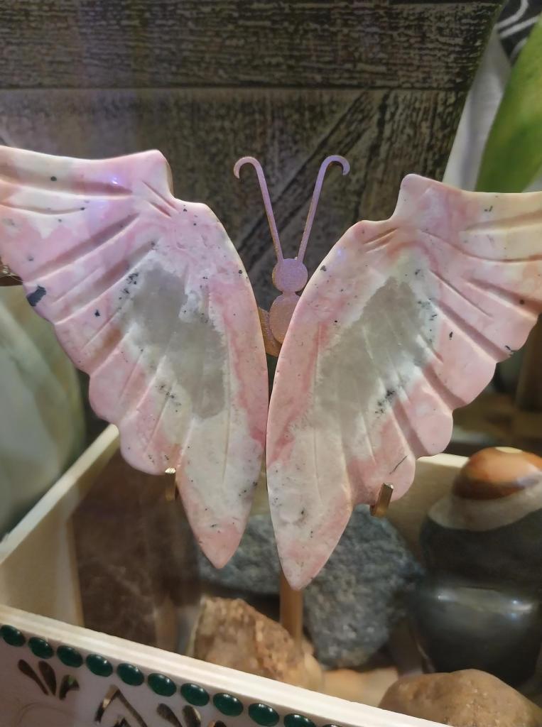 Rhodonite Wings